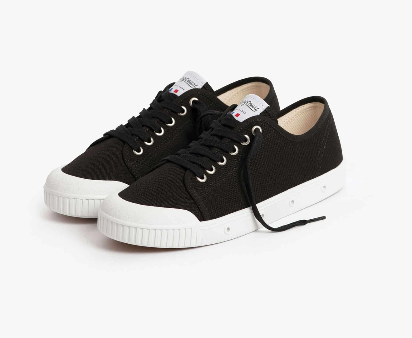 Spring Court G2 CANVAS Men's Trainers Black | South Africa-62FPTORZS